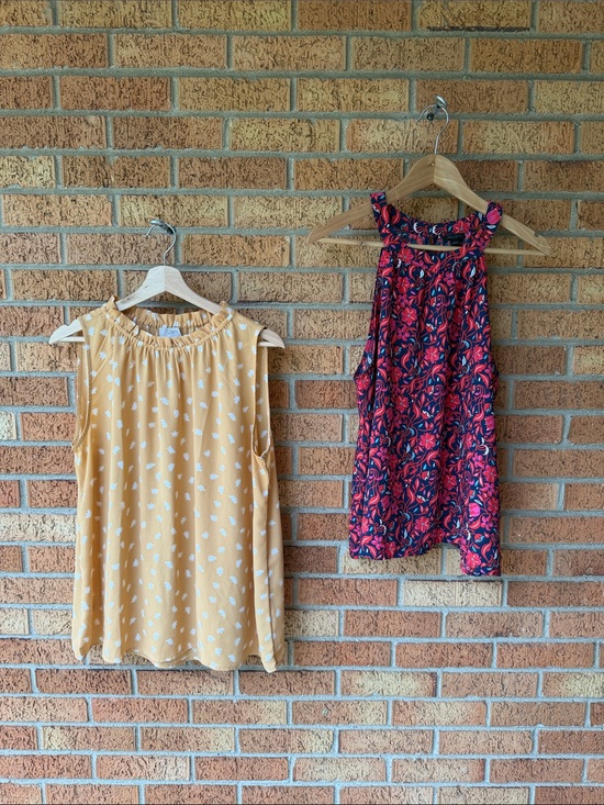 LOFT Tops - Ann Taylor and Loft Bundle (2) Sleeveless Women’s Large Floral